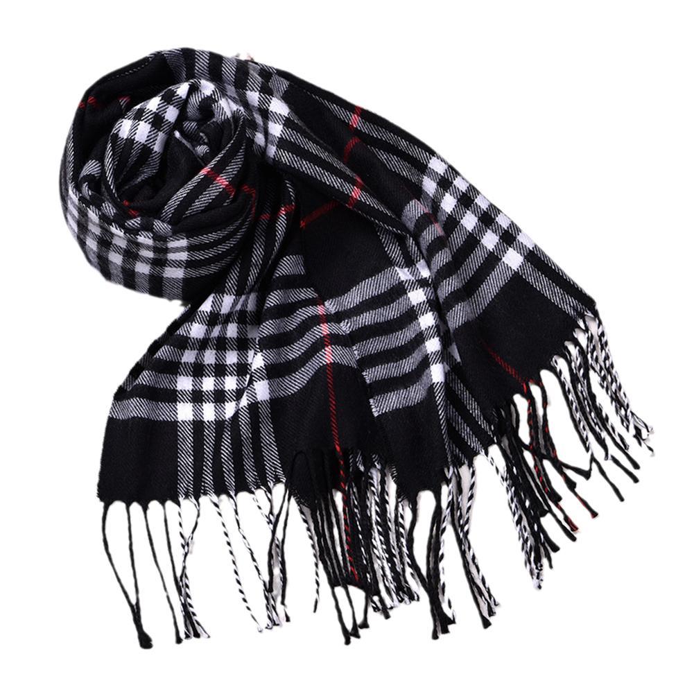 Wool Scarf Men - Winterschals im britischen Stil, Paarschals aus