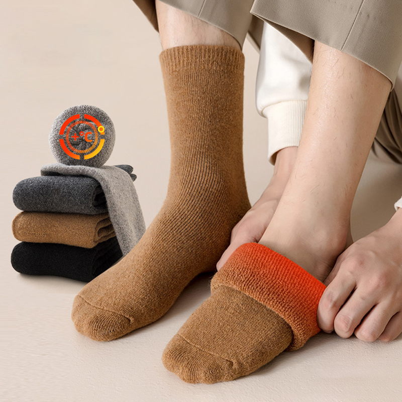 2 Paar warme Wintersocken für  – Thermal Sock Wool Bewertung und Preis