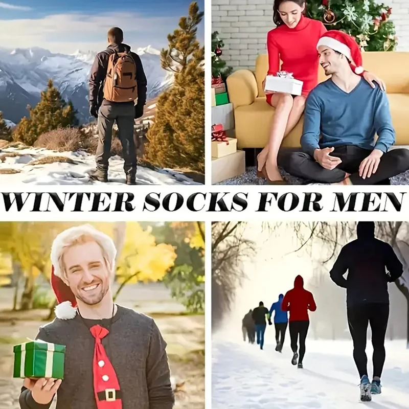 2 Paar warme Wintersocken für  – Thermal Sock Wool Bewertung und Preis