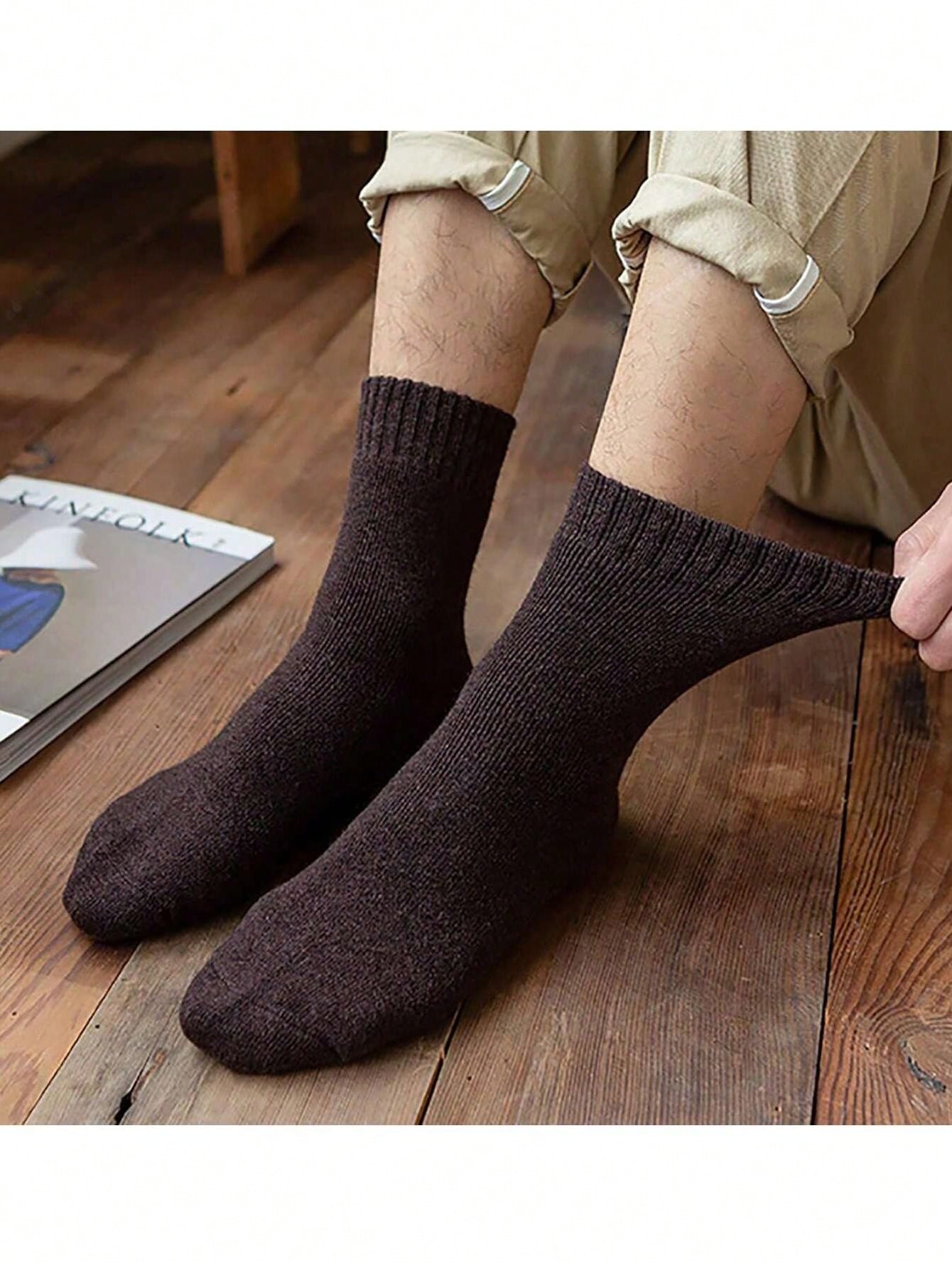 1 Paar warme Wintersocken für  – Thermal Sock Wool Bewertung und Preis
